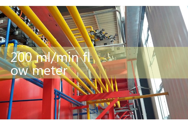 200 ml/min flow meter