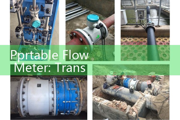Pprtable Flow Meter: Transit-Time Handheld Pipeline Inspection Systems