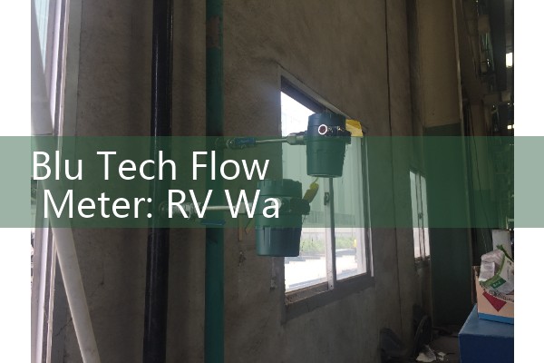Blu Tech Flow Meter: RV Water Filter Inline Volumetric Sensors