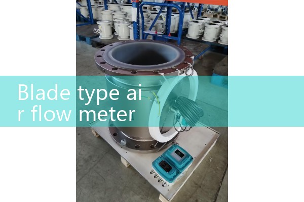 Blade type air flow meter