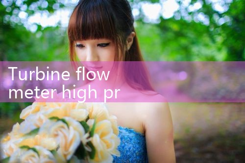 turbine flow meter high pressure|vortex flow meter